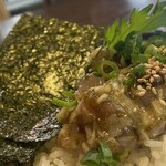 焼きもの家 慶 - 自作、アジのなめろう丼^_^。もちろん美味しい。