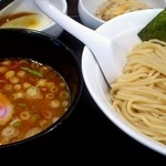 Taishoukemmaruichi - 【つけ麺＋辛みそ（３）＋生玉子＋焼飯】