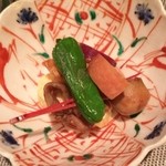 兎夢 - 2014.1月再訪★飛騨牛網焼きランチ　2800円　　小鉢