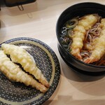 はま寿司 - えび天握り＆えび天そば