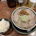 博多とんこつ 天神旗 - 豚塩とご飯