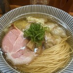 Shibasaki Tei - 塩煮干わんたん麺1000円