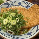 丸亀製麺 - ぶっかけうどん　きつねあげ