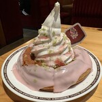 コメダ珈琲店 - 桜咲くおぱんちゅうさぎのシロノワール