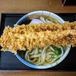 いしはるうどん - 天ぷらうどん　750円