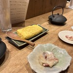 Sakaba Shinatora - 煮穴子卵焼き