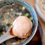 江戸そば マルノ - 温泉卵