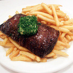 ラミティエ - 牛ハラミステーキとフライドポテト(+210円)