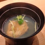 すしやのたい悟 - はまぐりの吸い物
