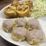 一芳亭 本店 - 春巻定食