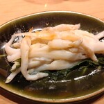 すしやのたい悟 - 白魚の酒蒸し