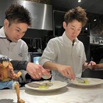 Artisan - イケメンお2人による見事なコンビネーションにうっとりです！お2人を纏うストイックな雰囲気に更にお料理が美味しく感じられます(∩*˘∀˘*)∩