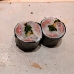 すしやのたい悟 - 鰯の磯辺巻き