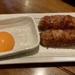 快食酒房馬車屋 - つくね。卵つまめます。