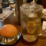 快食酒房馬車屋 - 十川町ハイボールきました。