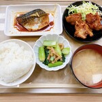 おふくろ亭 - 料理写真:鯖も唐揚げも美味しい！手作りは良いですね。