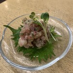 居酒屋ごん太 - 青魚のなめろう