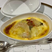 ラ・メール ザ クラシック - 海の幸と卵のグラチネ　海老・鮑