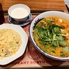 蒼龍唐玉堂 - 担々麺とチャーハンセット(青山椒担々麺)