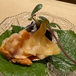 すしやのたい悟 - ７．アカ貝　　８．トリ貝　　９．アオヤギ