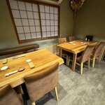 すしやのたい悟 - 店内椅子席