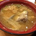いき魚亭 - あら汁♪