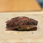 すしやのたい悟 - 21．真鯵　握り（京都）