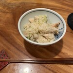 ほむら - お茶碗一杯分食べて、残りはおにぎりにして持たせてくれました♡