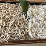 そば処 庄司屋 - 今回のお蕎麦　合い盛り