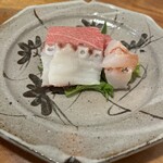 ほむら - マグロのトロとたこときんき