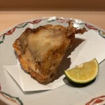 鮨 龍次郎 - 河豚の唐揚げ