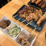 Yakitori Sakamoto - 焼き鳥盛り合わせ