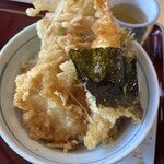 そば太鼓亭 - 料理写真:海老天丼