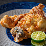 旬菜魚 藍 - 180時間熟成の3キロアップの河豚の唐揚げの美味しさは必食！！