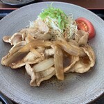 Tsukasa Roiyaru Gorufu Kurabu - 生姜焼き定食