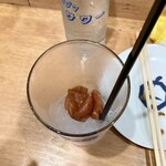 もつ焼 かど - 梅干しサワー