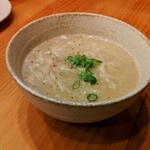 練馬 鳥長 新潟 - 本日の〆　鶏そば