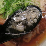 煮干中華蕎麦 ふじた - 特製 煮干中華蕎麦/スープ