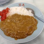 宝来 - 半カレー400円