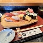 しほう田 - にぎり鮨ランチ…¥1,300円(税込)