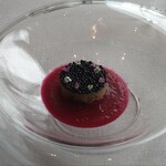 サンス・エ・サヴール - 帆立とキャビアのタルタル