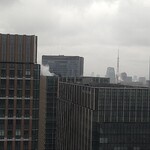 サンス・エ・サヴール - 席からの風景（遠くに東京タワーが見えます）