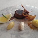 サンス・エ・サヴール - デザート2（ショコラシブースト）