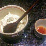 玉笑 - 【別な日】とうふ(630円)一人前を半分にしてくれてます 