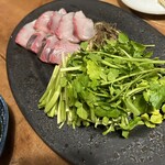 寿寿 - せりしゃぶ食べに行きました。