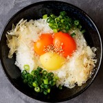 유자 타마 TKG / 쌀 딸 달걀 TKG / 일본식 달걀 TKG / 3 색 전부 세키 TKG