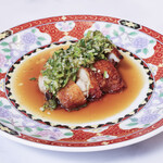 Hokkaido Shiretoko fried chicken with oil and vinegar sauce