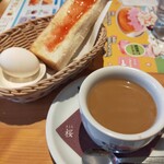 Komeda Kohi Ten - 小豆小町葵モーニング