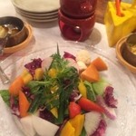 横浜チーズカフェ - 新鮮彩り野菜のバーニャカウダ　780円
