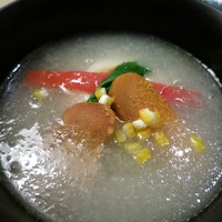 六雁 - 煮物椀　からすみ椀　聖護院蕪のみぞれ仕立て